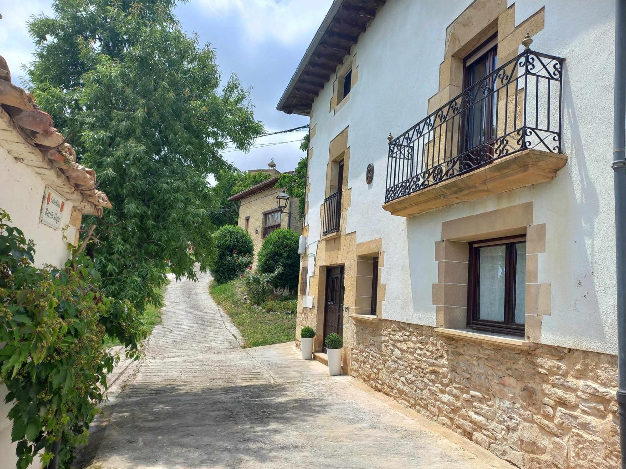 Casa Albaitar Con Piscina Y Sala De Juegos Azcona Dış mekan fotoğraf