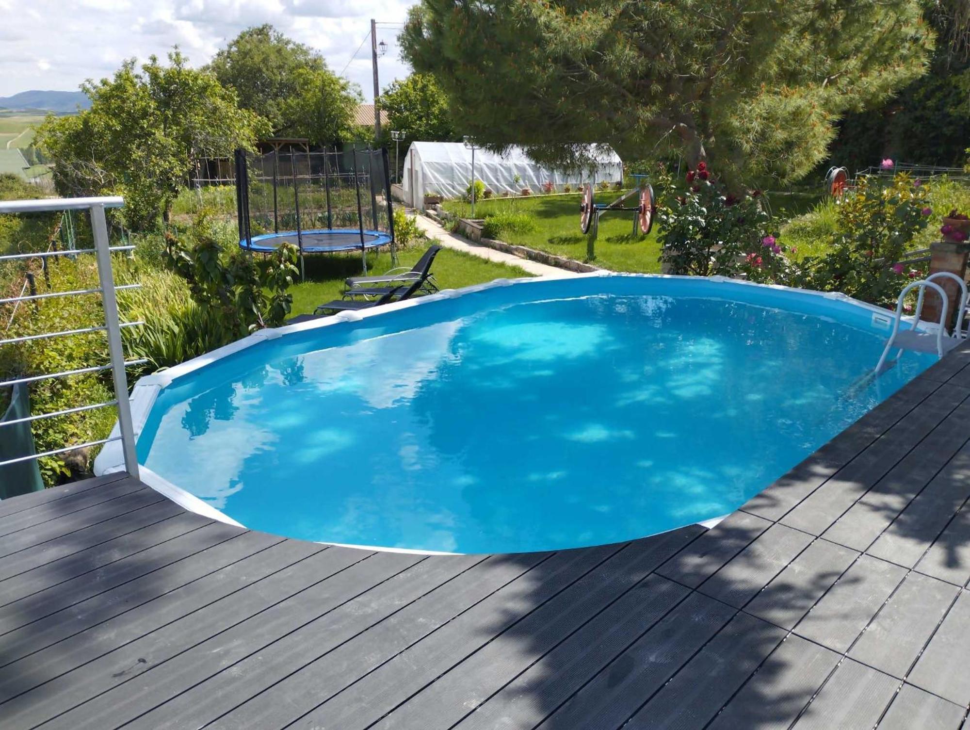 Casa Albaitar Con Piscina Y Sala De Juegos Azcona Dış mekan fotoğraf