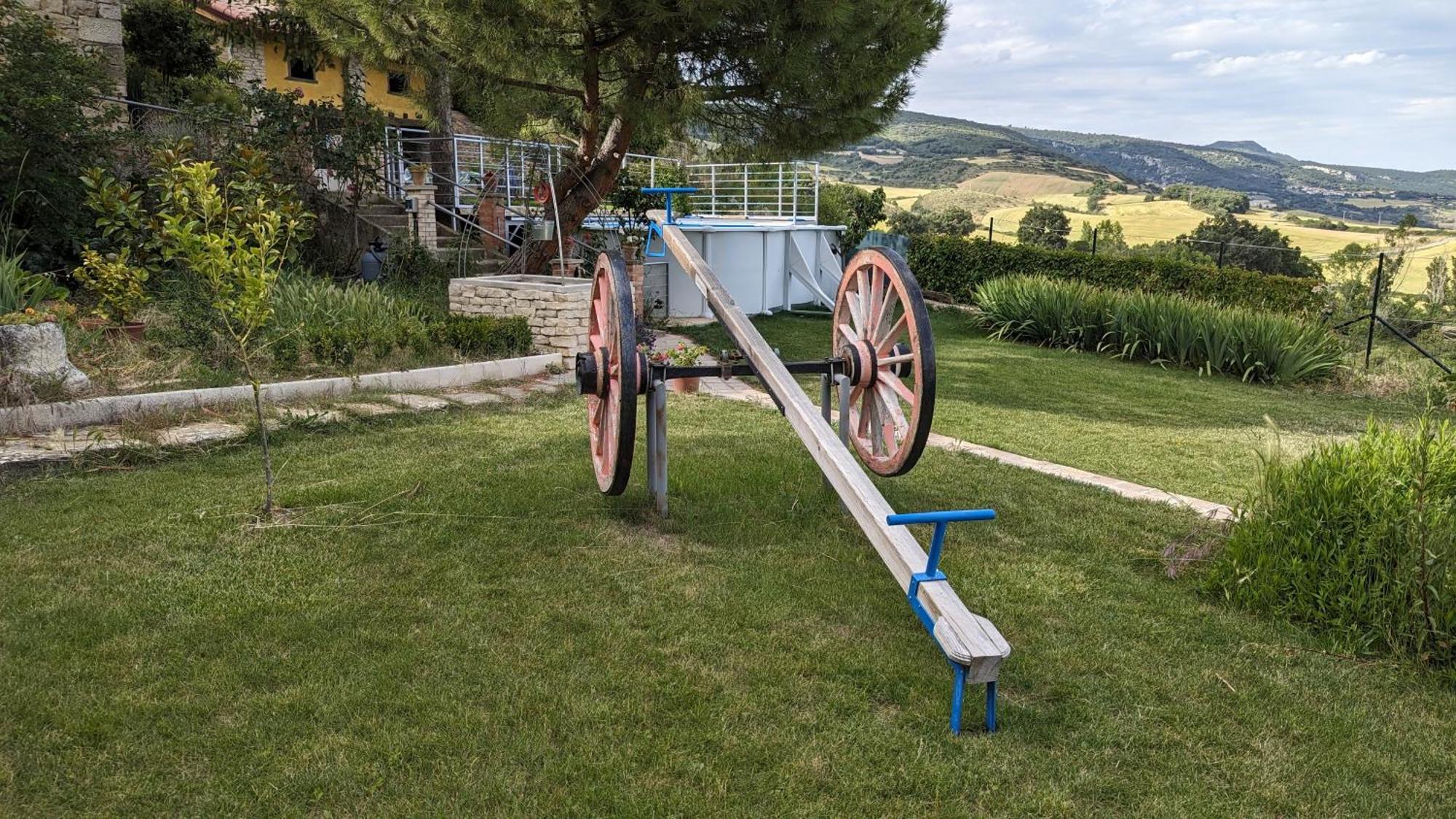 Casa Albaitar Con Piscina Y Sala De Juegos Azcona Dış mekan fotoğraf